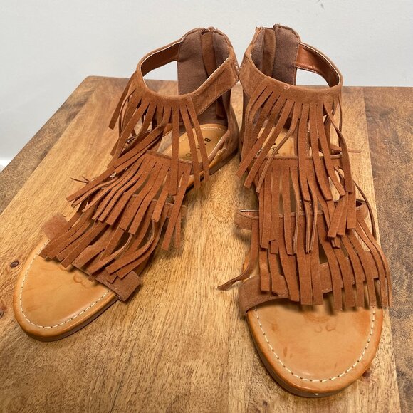 BAMBOO Shoes - Fesitval Fringe Sandals